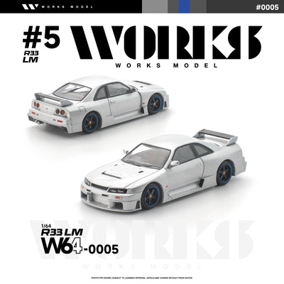*PRE-ORDER* R33 LM, 1:64 Scale (Silver)