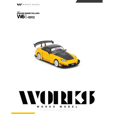 *PRE-ORDER* Amuse S2000, 1:64 Scale (Yellow)