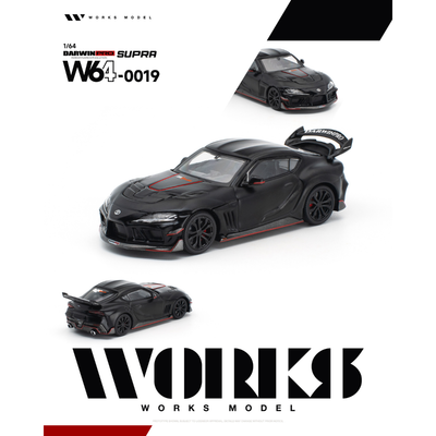 *PRE-ORDER* Toyota Darwin Pro Supra Dark, 1:64 Scale