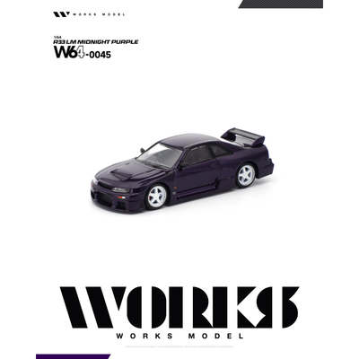 *PRE-ORDER* R33 LM MIDNIGHT, 1:64 Scale (Purple)