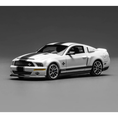 Ford Mustang Shelby GT500 Super Snake 2007, 1:64 Scale (White)