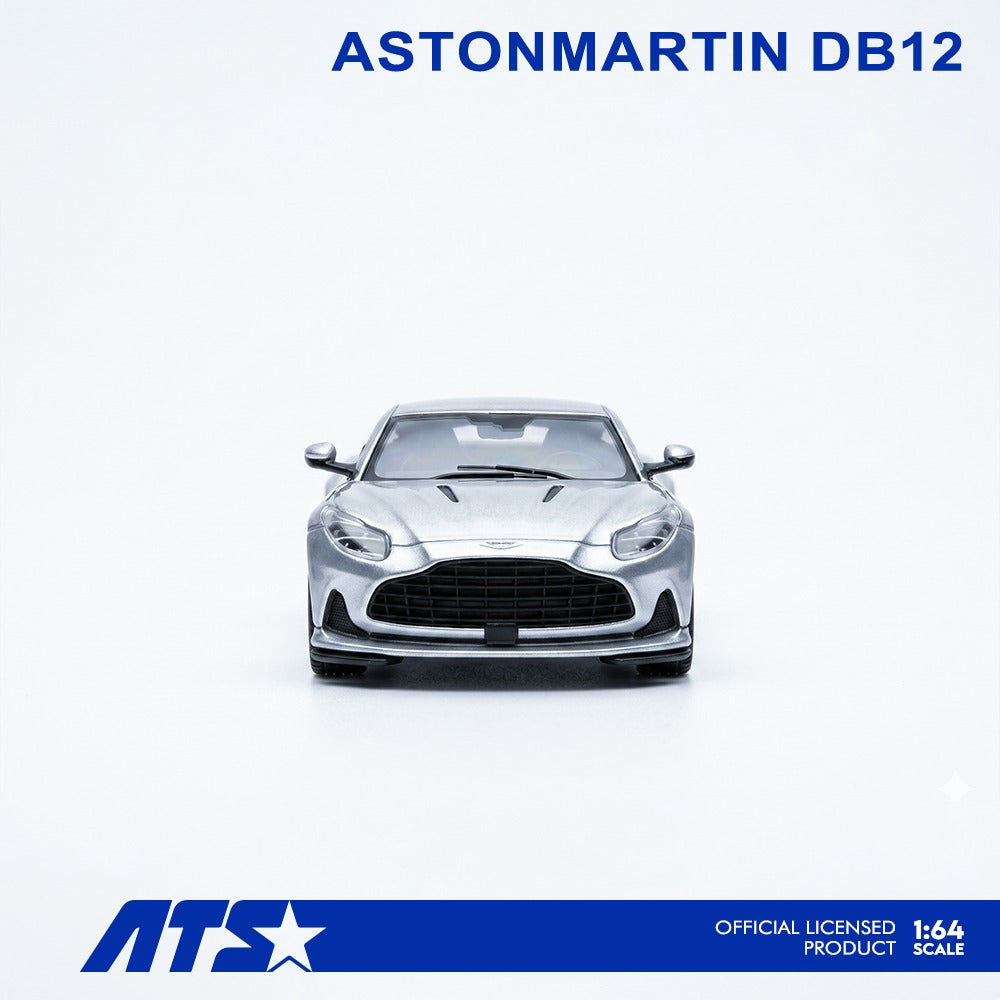 *PRE-ORDER* Aston Martin DB12, 1:64 Scale (Lightining Silver)