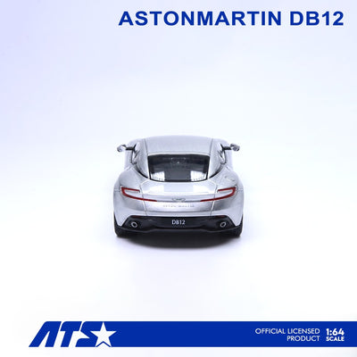 *PRE-ORDER* Aston Martin DB12, 1:64 Scale (Lightining Silver)
