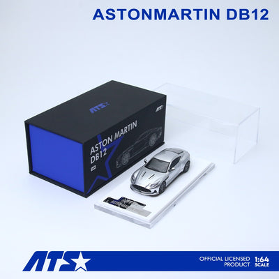 *PRE-ORDER* Aston Martin DB12, 1:64 Scale (Lightining Silver)