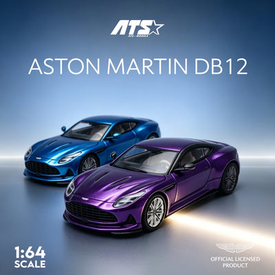 *PRE-ORDER* Aston Martin DB12 (Purple), 1:64 Scale
