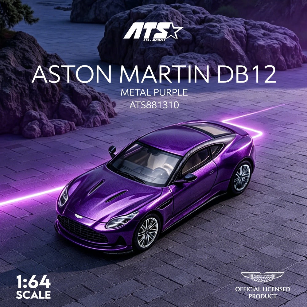 *PRE-ORDER* Aston Martin DB12 (Purple), 1:64 Scale