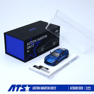 *PRE-ORDER* Aston Martin DB12 (Blue), 1:64 Scale