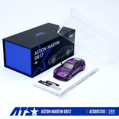 *PRE-ORDER* Aston Martin DB12 (Purple), 1:64 Scale