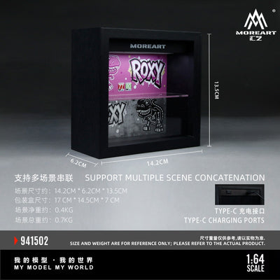*PRE-ORDER* Integrated Photo Frame with Green Dragon Coating, 1:64 Scale (Pink)