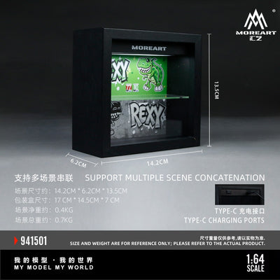 *PRE-ORDER* Integrated Photo Frame with Green Dragon Coating, 1:64 Scale (Green)