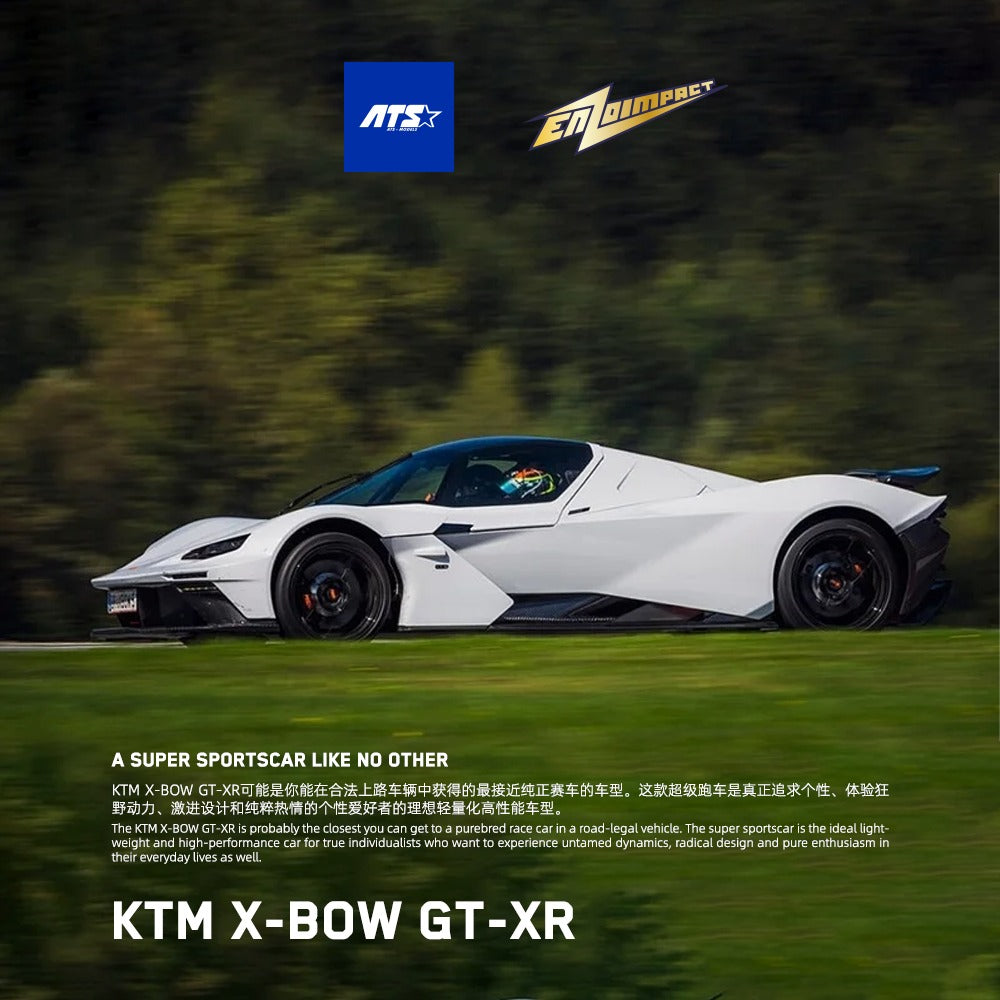 *PRE-ORDER* KTM X-BOW GT-XR, 1:64 Scale (White)