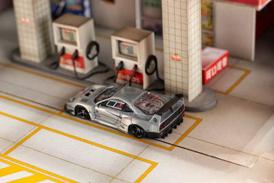 *PRE-ORDER* Ghost Player × Street Weapon 1:64 Scale Liberty Walk Widebody F40, Raw Color