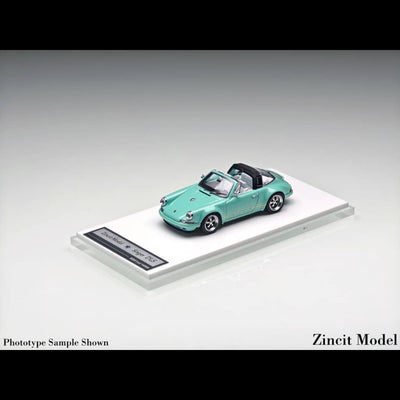 *PRE-ORDER* Singer Targa 911 (964), 1:64 Scale (light Turquoise)