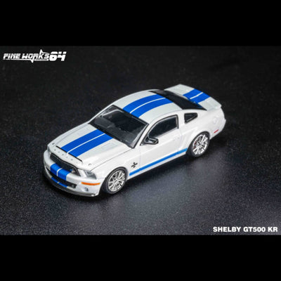 *PRE-ORDER* Ford GT500 KR (2008) Pearl White (Limited to 999pcs), 1:64 Scale