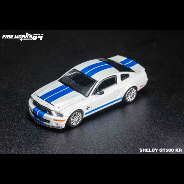 *PRE-ORDER* Ford GT500 KR (2008) Pearl White (Limited to 999pcs), 1:64 Scale