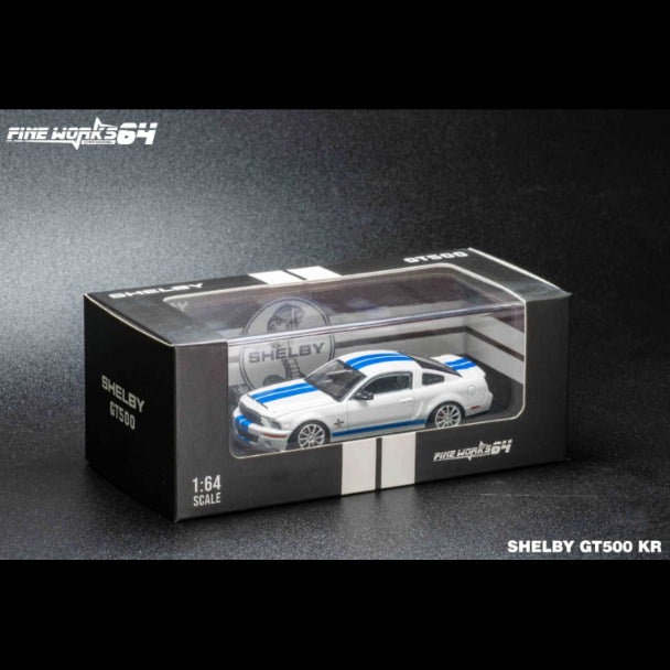 *PRE-ORDER* Ford GT500 KR (2008) Pearl White (Limited to 999pcs), 1:64 Scale
