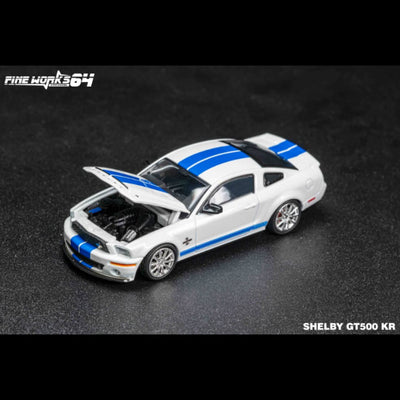 *PRE-ORDER* Ford GT500 KR (2008) Pearl White (Limited to 999pcs), 1:64 Scale