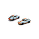 *PRE-ORDER* Singer 911 (964) Coupe Orange Blue Livery (Chance of Chase Car), 1:64 Scale