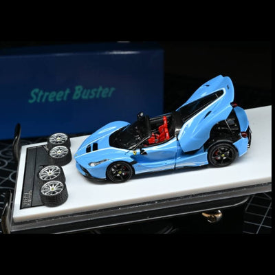 *PRE-ORDER* Laferrari Aperta (F150) Baby Blue, 1:64 Scale