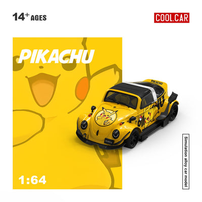 *PRE-ORDER* CC 1:64 Beetle Pikachu painted, 1:64 Scale