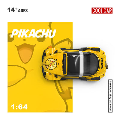 *PRE-ORDER* CC 1:64 Beetle Pikachu painted, 1:64 Scale