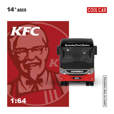 *PRE-ORDER* CC 1:64 Luxury Bus - Crazy Thursday (KFC Bus), 1:64 Scale