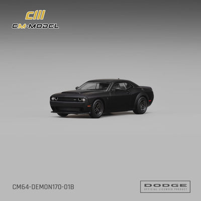 *PRE-ORDER* Dodge Demon 170, 1:64 Scale (Matte Black)