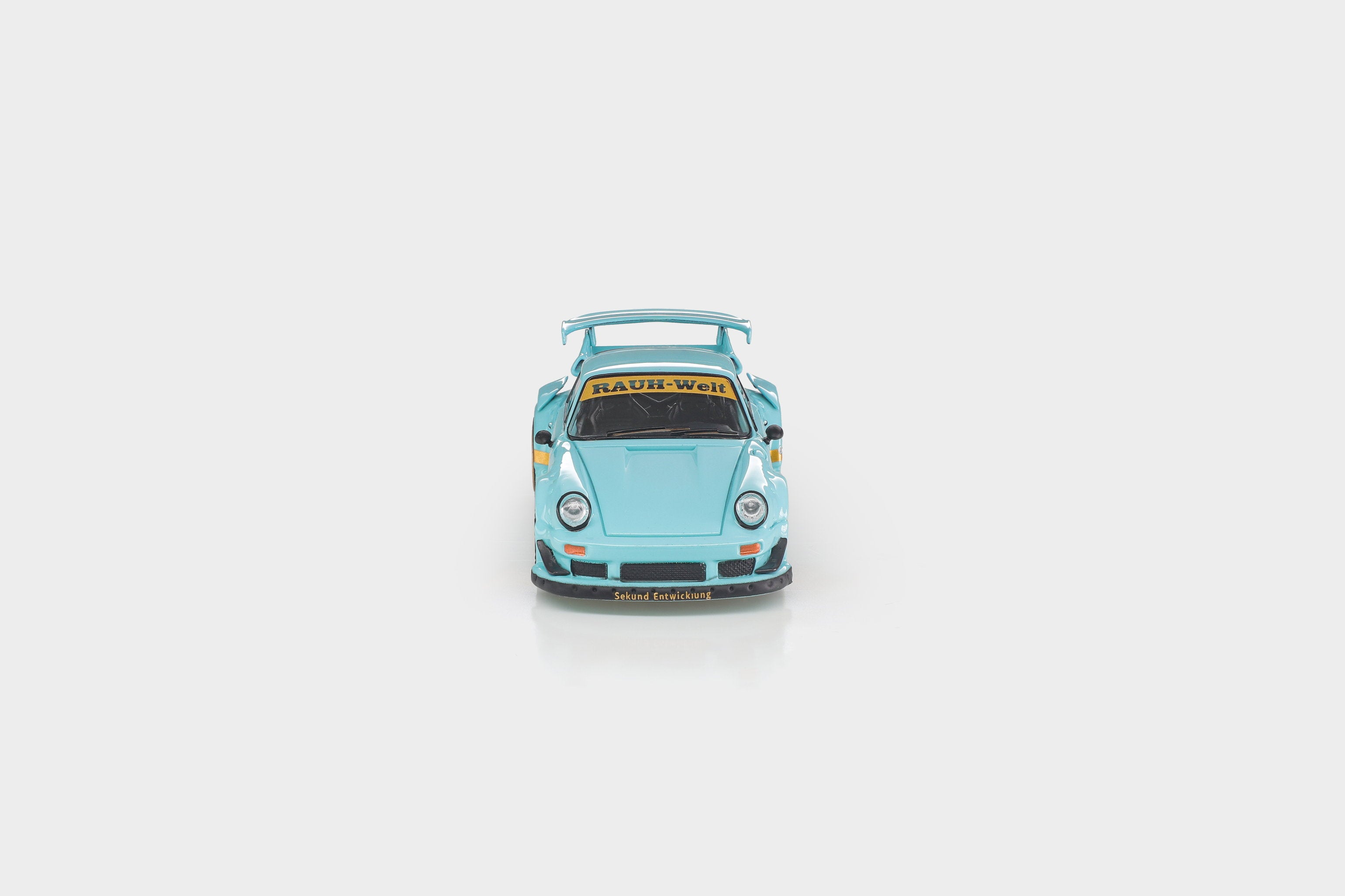 *PRE-ORDER* Porsche RWB 930 GT Wing Tiffany Blue (Chance of Chase Car), 1:64 Scale