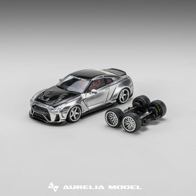 *PRE-ORDER* Darwin PRO R35 Lifetime Modified, 1:64 Scale (Liquid Metallic Silver)