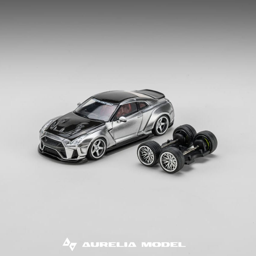 *PRE-ORDER* Darwin PRO R35 Lifetime Modified, 1:64 Scale (Liquid Metallic Silver)