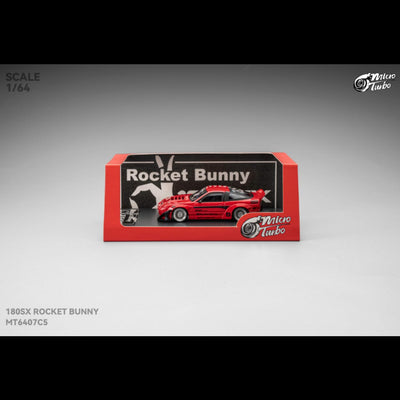 *PRE-ORDER* NISSAN S13 Silvia 180SX，Pandem Rocket Bunny Modified (Limited to 999pcs), 1:64 Scale