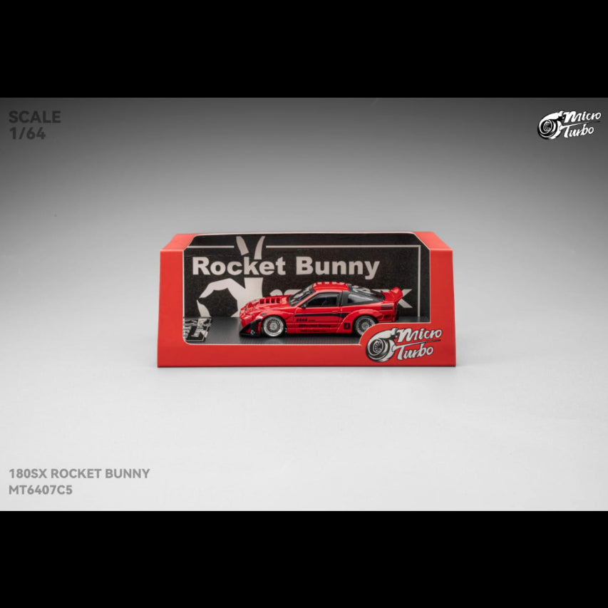 *PRE-ORDER* NISSAN S13 Silvia 180SX，Pandem Rocket Bunny Modified (Limited to 999pcs), 1:64 Scale