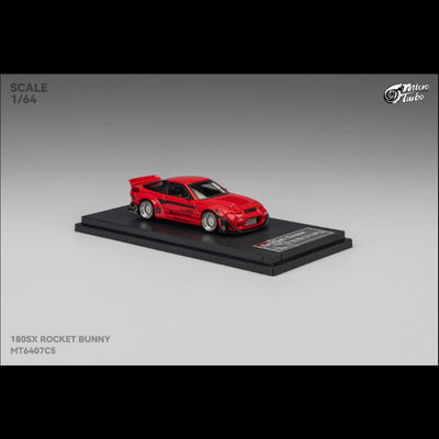 *PRE-ORDER* NISSAN S13 Silvia 180SX，Pandem Rocket Bunny Modified (Limited to 999pcs), 1:64 Scale