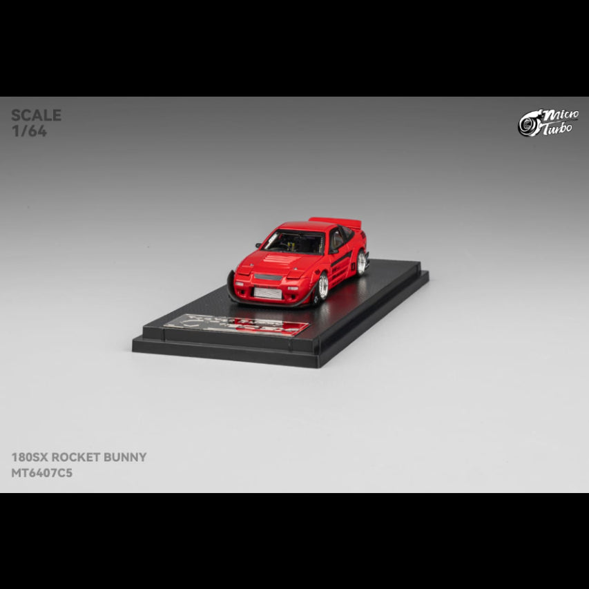 *PRE-ORDER* NISSAN S13 Silvia 180SX，Pandem Rocket Bunny Modified (Limited to 999pcs), 1:64 Scale
