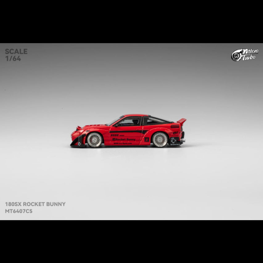 *PRE-ORDER* NISSAN S13 Silvia 180SX，Pandem Rocket Bunny Modified (Limited to 999pcs), 1:64 Scale