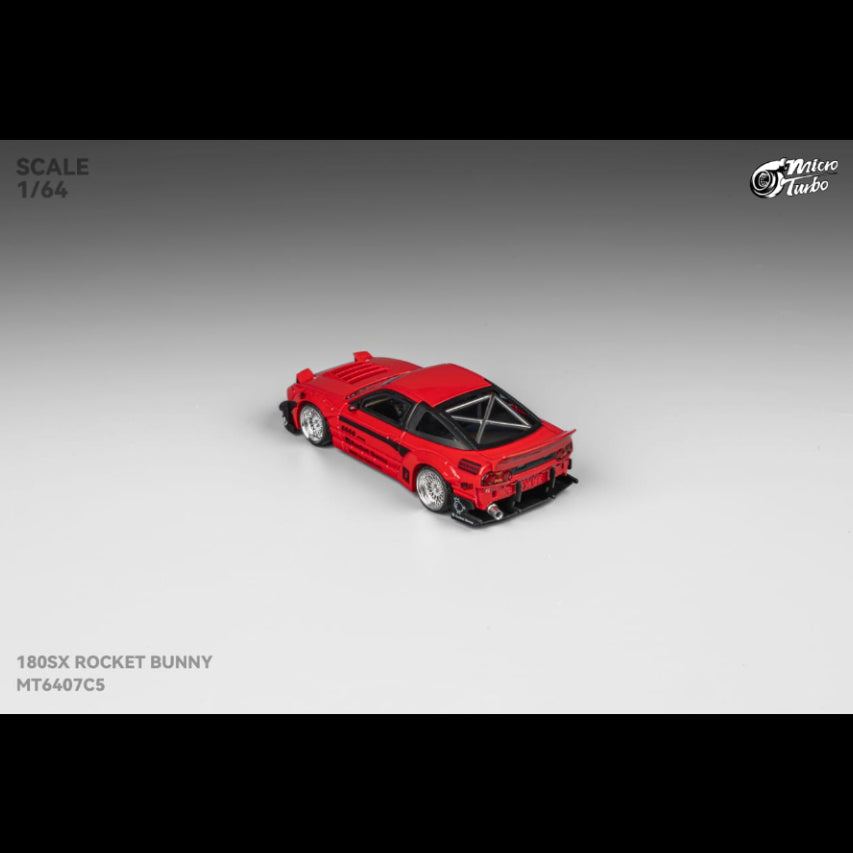 *PRE-ORDER* NISSAN S13 Silvia 180SX，Pandem Rocket Bunny Modified (Limited to 999pcs), 1:64 Scale