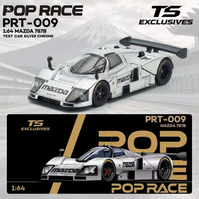 *PRE-ORDER* Mazda 787B - Chrome Silver Test (Chance of Chase Car), 1:64 Scale