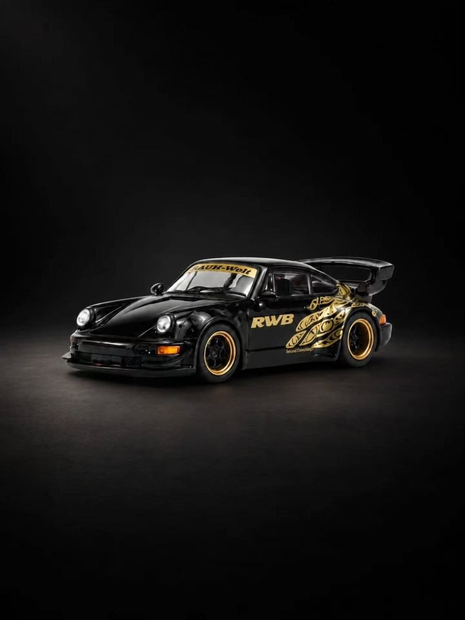 *IDE 2026* Porsche RWB 964 Chance of Chase Car (Limited of 999pcs), 1:64 Scale (Black)