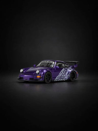 *IDE 2026* Porsche RWB 964 Chance of Chase Car (Limited of 999pcs), 1:64 Scale (Purple)