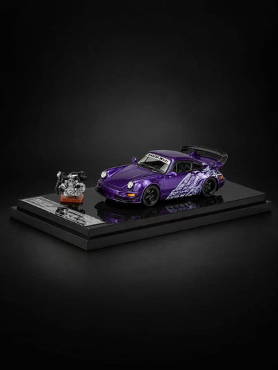 *IDE 2026* Porsche RWB 964 Chance of Chase Car (Limited of 999pcs), 1:64 Scale (Purple)