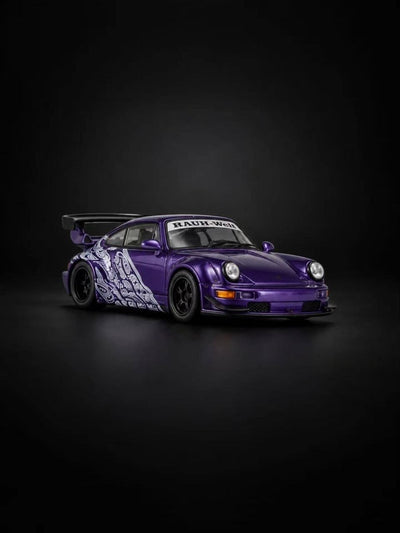*IDE 2026* Porsche RWB 964 Chance of Chase Car (Limited of 999pcs), 1:64 Scale (Purple)