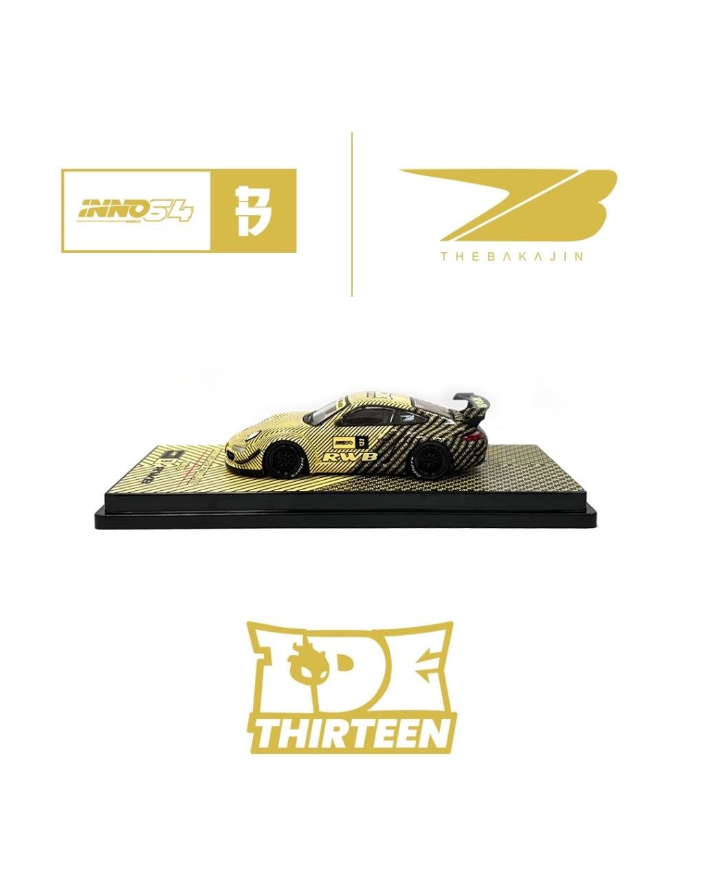 *IDE 2026* Porsche RWB 997 (Limited of 3000pcs) Chance of Chase Car, 1:64 Scale