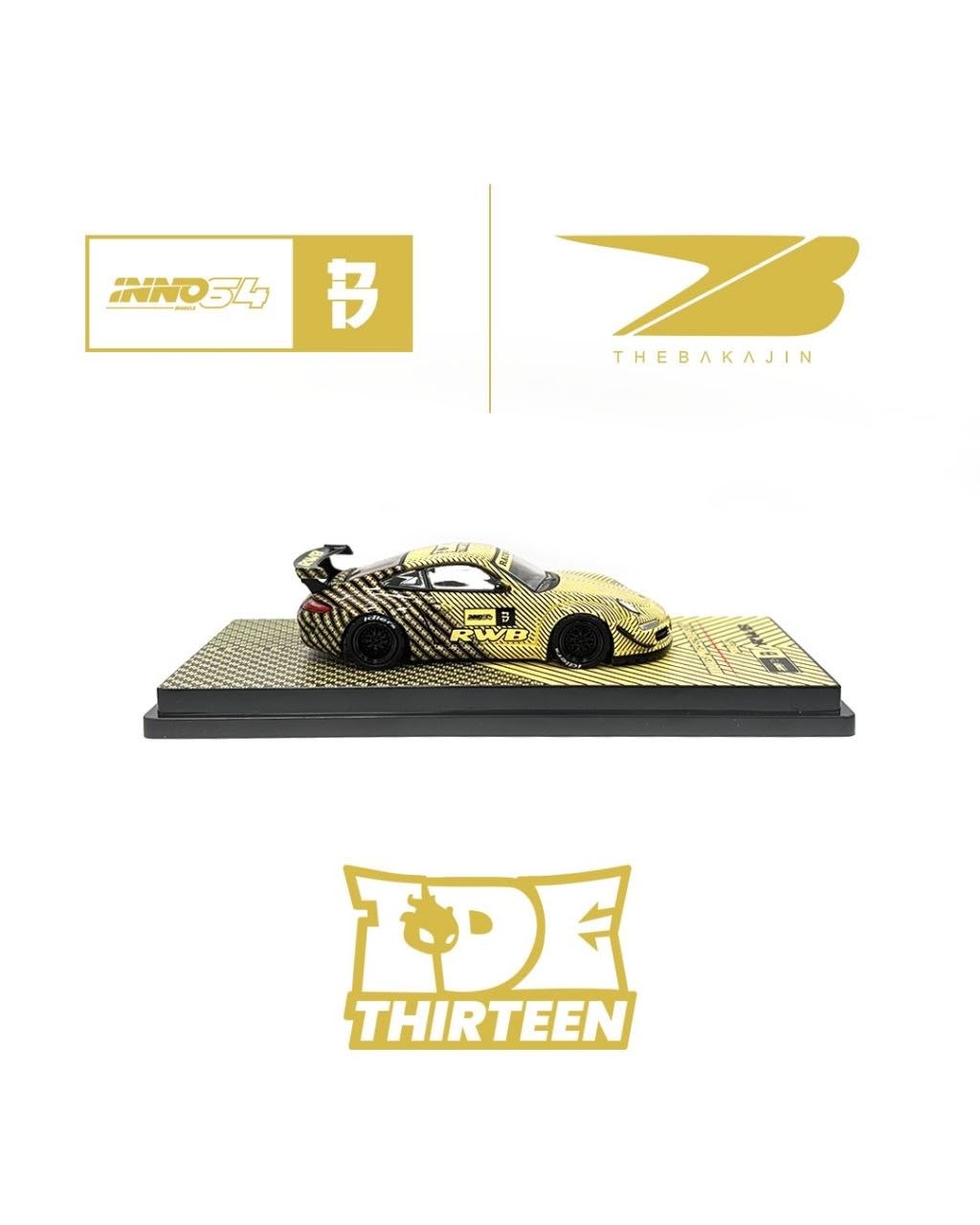 *IDE 2026* Porsche RWB 997 (Limited of 3000pcs) Chance of Chase Car, 1:64 Scale