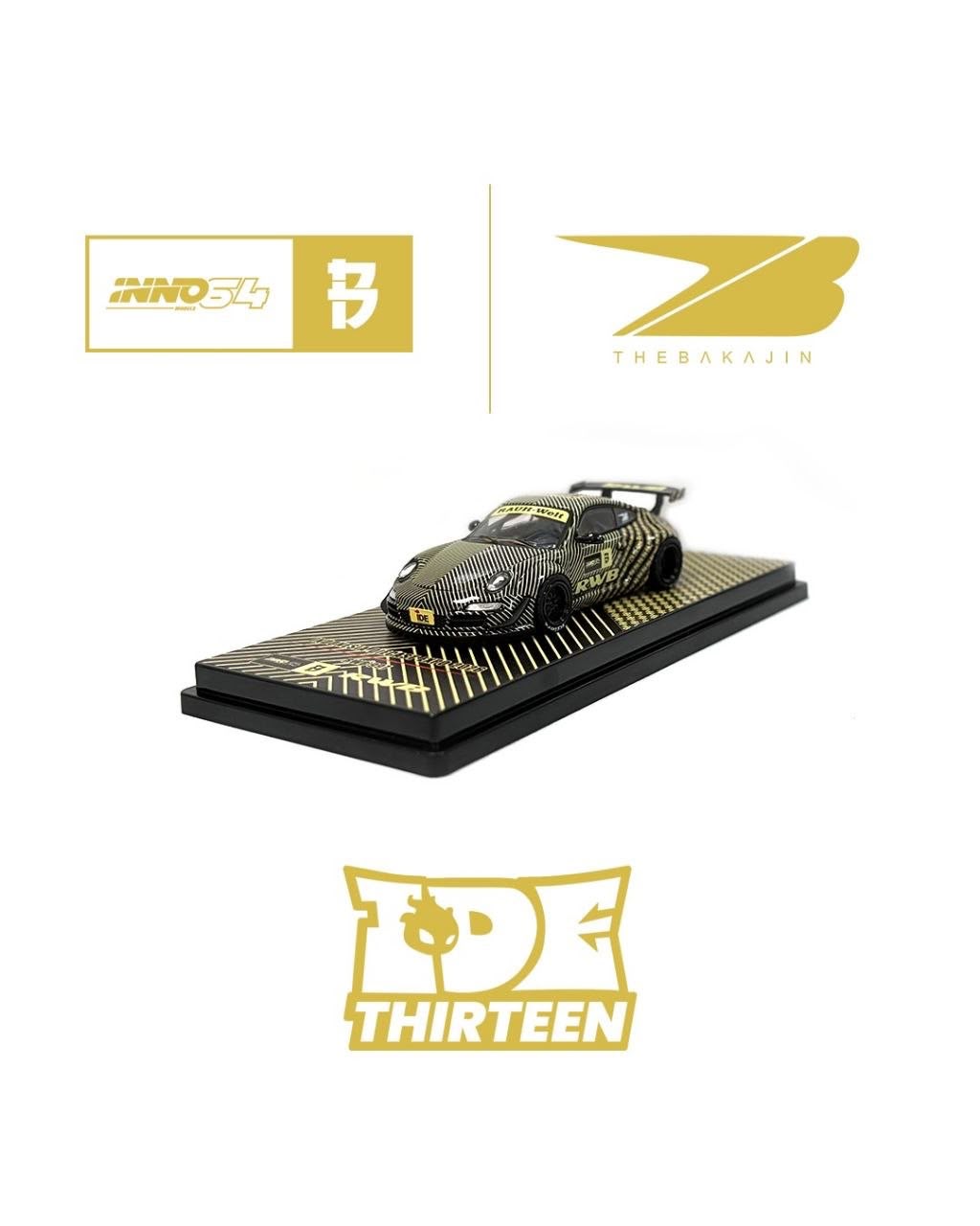 *IDE 2026* Porsche RWB 997 (Limited of 3000pcs) Chance of Chase Car, 1:64 Scale