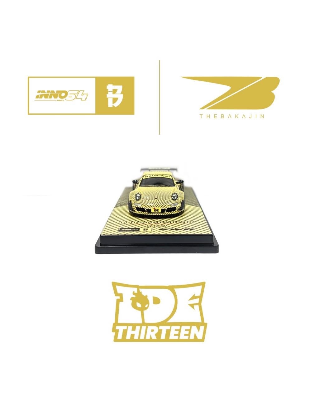 *IDE 2026* Porsche RWB 997 (Limited of 3000pcs) Chance of Chase Car, 1:64 Scale