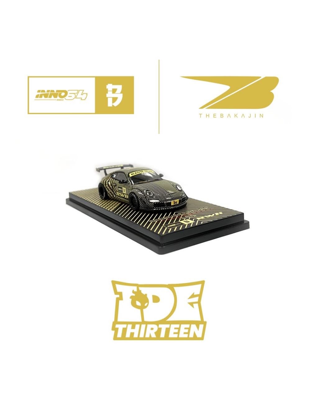 *IDE 2026* Porsche RWB 997 (Limited of 3000pcs) Chance of Chase Car, 1:64 Scale