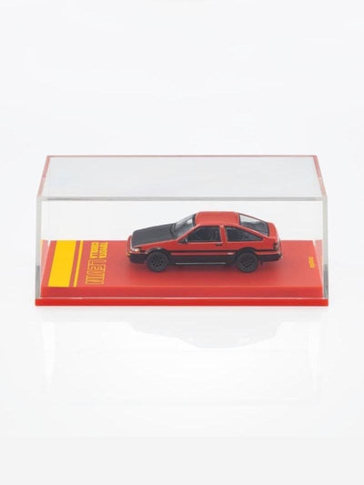 *IDE 2026* Toyota AE86 Corolla Levin, 1:64 Scale (Red - Black)
