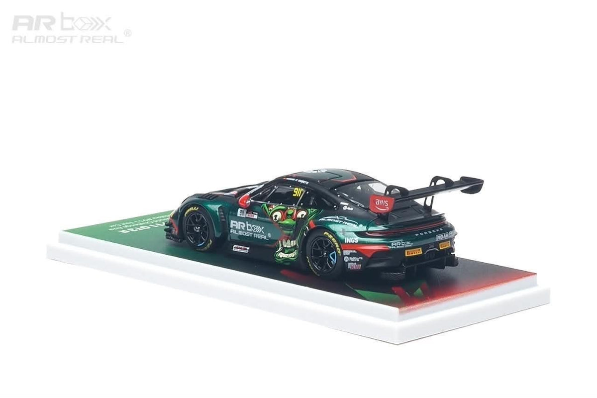 *IDE 2026* Porsche 911 GT3 R 2026 GT World Challenge Asia Mandalika #911 Test Car (Absolute Racing 2026 GT World Challenge Asia Mandalika livery), 1:64 Scale