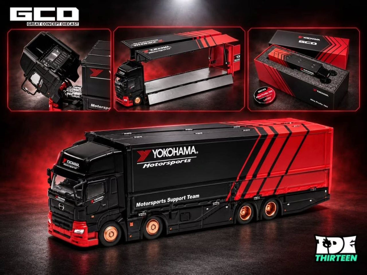 *IDE 2026* Hino Profia 700 Transporter Yokohama Livery, 1:64 Scale