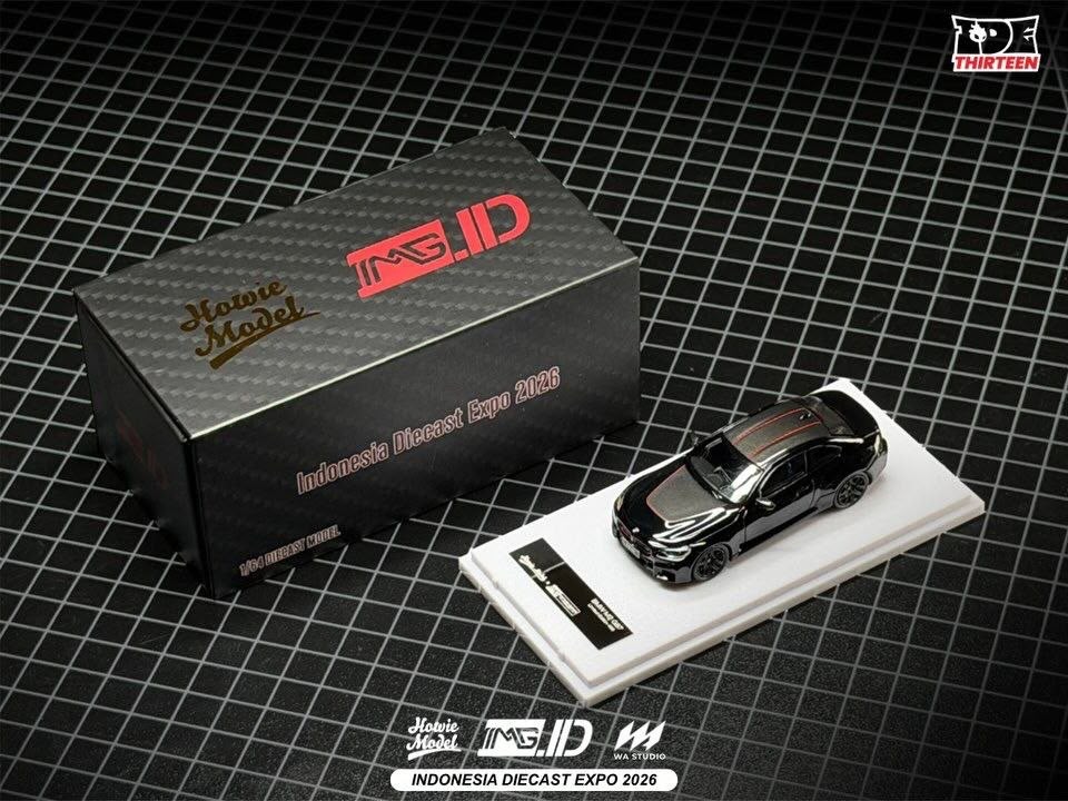 *IDE 2026* BMW M2 G87 Coupe (Black Metallic/Carbon with Red Details) Limited to 499pcs, 1:64 Scale